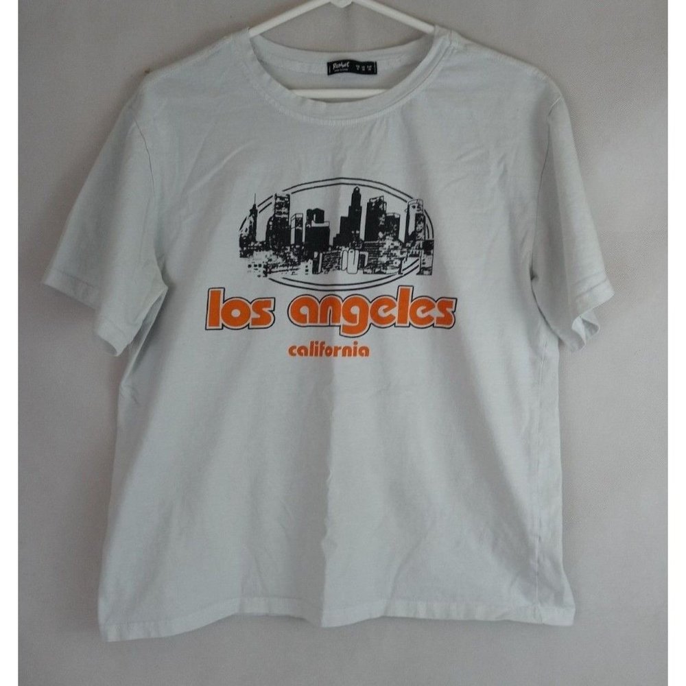 Romwe Los Angeles California Graphic T-Shirt Size Medium